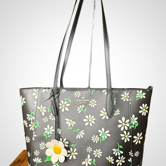 kate spade new york Daisy Floral Tote - EUC - Picture 4 of 15